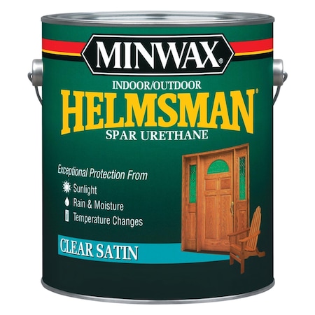 Helmsman Minwax  Satin Clear Oil-Based Spar Urethane 1 gal 13205000